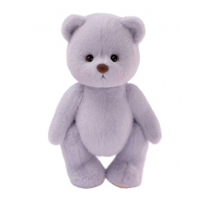 Lina Медведь (короткая шерсть) M (±30 см) серо-фиолетовый цвет Lina Медведь (короткая шерсть) M (±30 см) серо-фиолетовый цвет