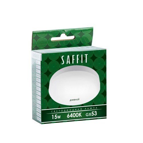 Лампа светодиодная SAFFIT SBGX5315 GX53 15W 230V 6400K