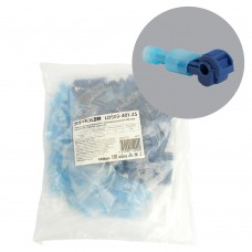 Зажим прокалывающий ответвительный с плоским разъемом (50 пар) сеч 0,75-2,5мм2, синий LD503-401-25. Упаковка (100 шт) STEKKER 49775 Зажим прокалывающий ответвительный с плоским разъемом (50 пар) сеч 0,75-2,5мм2, синий LD503-401-25. Упаковка (100 шт) STEKKER 49775