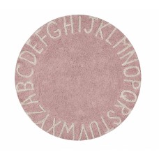 Ковер Lorena Canals Lorena Canals Round ABC розовый 150D Ковер Lorena Canals Lorena Canals Round ABC розовый 150D