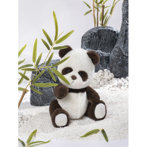 Lina Панда бело-коричневая M (±30 см) Lina Панда бело-коричневая M (±30 см)