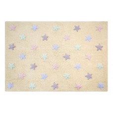 Ковер Lorena Canals Триколор Звезды Stars Tricolor (ванильный) 120*160