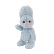 Lina Кролик S (±20 см) торчащие уши синий цвет Lina Кролик S (±20 см) торчащие уши синий цвет