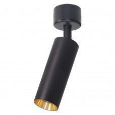 Светильник Feron ML1011 настенно-потолочный под лампу GU10, черный + золото 51381 Светильник Feron ML1011 настенно-потолочный под лампу GU10, черный + золото 51381