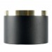 Светильник потолочный Feron Barrel DUET HL459 12W, 230V,GX53, черный + золото IP20 52021
