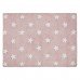 Ковер Lorena Canals Звезды Stars  (розовый с белым) 120*160