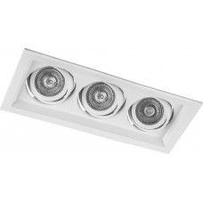 Светильник встраиваемый Feron DLT203 потолочный MR16 G5.3 белый 29772 Светильник встраиваемый Feron DLT203 потолочный MR16 G5.3 белый 29772