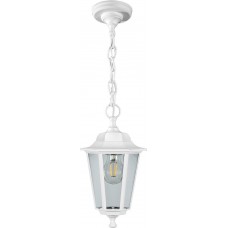 Светильник садово-парковый Feron НСУ 06-60-001 подвесной, 6-ти гранник 60W E27 230V, белый 32270 Светильник садово-парковый Feron НСУ 06-60-001 подвесной, 6-ти гранник 60W E27 230V, белый 32270