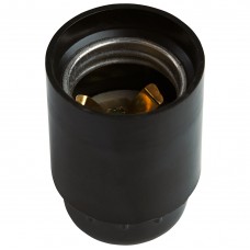 LH81 Патрон Е27, 250V, карболит, латунь, черный, размер 38*58 мм FERON 41040 LH81 Патрон Е27, 250V, карболит, латунь, черный, размер 38*58 мм FERON 41040