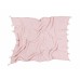 Плед Lorena Canals с помпонами розовый 100*120