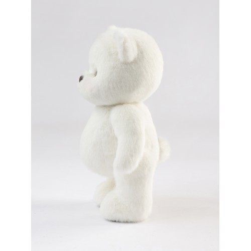 Авторская мягкая игрушка Lina Медведь (длинная шерсть) M (±30 см) белый цвет Авторская мягкая игрушка Lina Медведь (длинная шерсть) M (±30 см) белый цвет