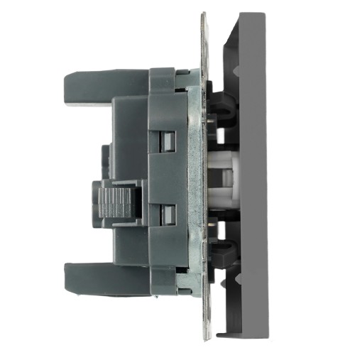 Выключатель 1-клавишный (механизм), СЗК, STEKKER, 250В, 10А, серия Эмили, RSW10-5103-10ZK, платиново-серый, soft touch 50238 Выключатель 1-клавишный (механизм), СЗК, STEKKER, 250В, 10А, серия Эмили, RSW10-5103-10ZK, платиново-серый, soft touch 50238