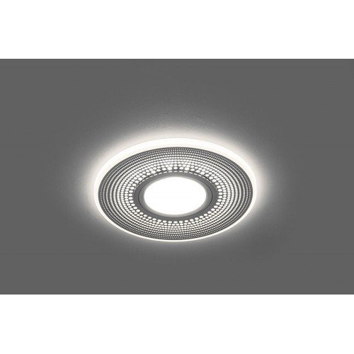 Светильник встраиваемый с белой LED подсветкой Feron CD950 потолочный MR16 G5.3 белый матовый