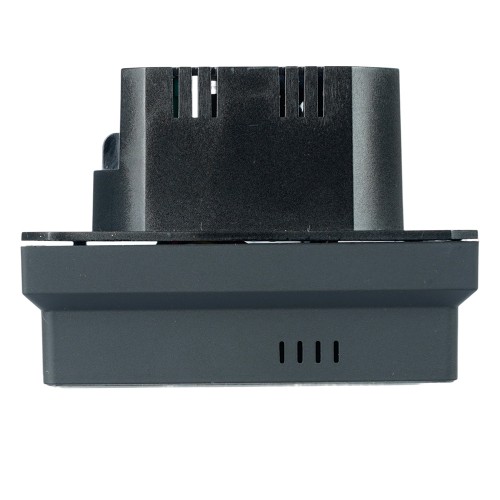 Терморегулятор Wi-Fi (механизм), STEKKER, 250В, 3500Вт, серия Эмили, RSW00-5119-05, черный уголь, soft touch 50377 Терморегулятор Wi-Fi (механизм), STEKKER, 250В, 3500Вт, серия Эмили, RSW00-5119-05, черный уголь, soft touch 50377