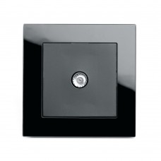 Розетка телевизионная 1-местная ,STEKKER, GLS00-7008-05 ,75 Ом, 5-862МГц, серия Катрин, черный 39511 Розетка телевизионная 1-местная ,STEKKER, GLS00-7008-05 ,75 Ом, 5-862МГц, серия Катрин, черный 39511