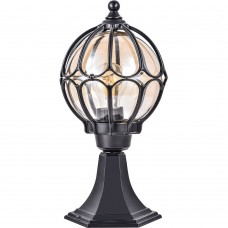 Светильник садово-парковый Feron PL3704  круглый на постамент 60W 230V E27, черный 06341 Светильник садово-парковый Feron PL3704  круглый на постамент 60W 230V E27, черный 06341