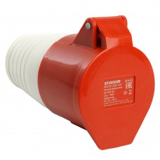 Розетка переносная ST-225 32А 380В 3P+PE+N IP44, RST32-225-44, Stekker 49443 Розетка переносная ST-225 32А 380В 3P+PE+N IP44, RST32-225-44, Stekker 49443