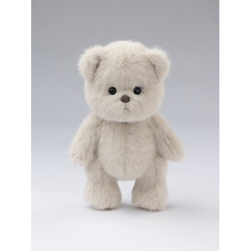 Авторская мягкая игрушка Lina Медведь (длинная шерсть) S (±20 см) 2025 молочный цвет Авторская мягкая игрушка Lina Медведь (длинная шерсть) S (±20 см) 2025 молочный цвет