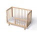 Кроватка для новорожденного Lilla (приставная) - модель Aria дерево