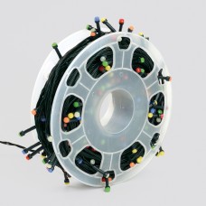 Светодиодная гирлянда на бобине Feron CL98 линейная 50м + 3м 230V 5000К, c питанием от сети, зеленый шнур 51437 Светодиодная гирлянда на бобине Feron CL98 линейная 50м + 3м 230V 5000К, c питанием от сети, зеленый шнур 51437