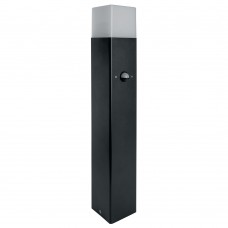 Светильник садово-парковый с датчиком освещенности/движения Feron DH0207, столб ,  E27 230V, черный 11683 Светильник садово-парковый с датчиком освещенности/движения Feron DH0207, столб ,  E27 230V, черный 11683