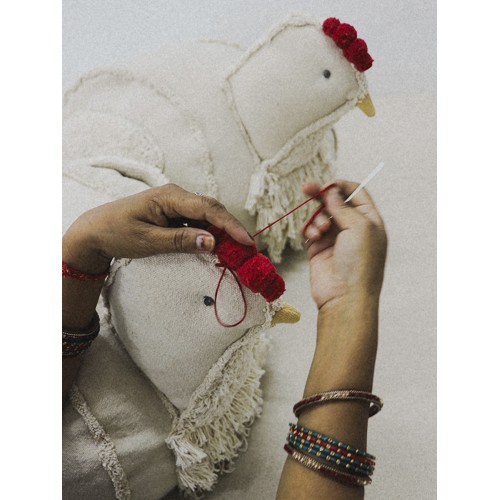 Подушка-пуф Курочка 60*40*44 Подушка-пуф Курочка 60*40*44