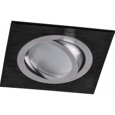 Светильник встраиваемый Feron DL2801 потолочный MR16 G5.3 черный-хром 32638 Светильник встраиваемый Feron DL2801 потолочный MR16 G5.3 черный-хром 32638