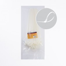 Хомут нейлоновый многоразовый STEKKER NYCT80-400 8x400 мм, белый, упаковка 100 шт 39085 Хомут нейлоновый многоразовый STEKKER NYCT80-400 8x400 мм, белый, упаковка 100 шт 39085