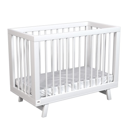Кроватка для новорожденного Lillaland - модель Lilla Aria (НИК23)белая Кроватка для новорожденного Lillaland - модель Lilla Aria (НИК23)белая