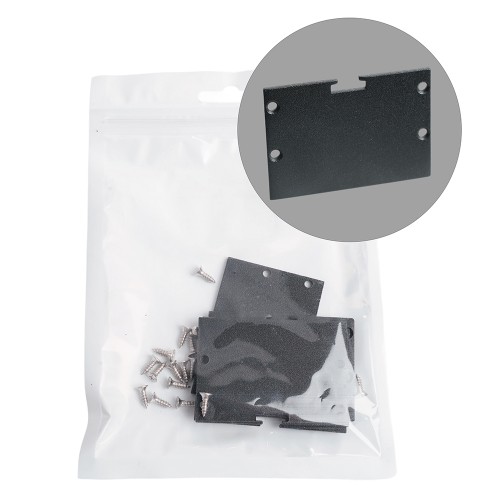 Заглушка без отверстия для профиля CAB257,  LD350 (комплект 4шт) FERON 52093 Заглушка без отверстия для профиля CAB257,  LD350 (комплект 4шт) FERON 52093