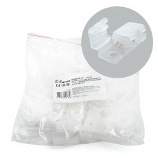 Соединитель для светодиодной ленты 220V LS704, LD117. Упаковка (50 шт) FERON 23079 Соединитель для светодиодной ленты 220V LS704, LD117. Упаковка (50 шт) FERON 23079