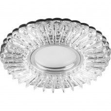 Светильник встраиваемый с белой LED подсветкой Feron CD900 потолочный MR16 G5.3 белый 28843 Светильник встраиваемый с белой LED подсветкой Feron CD900 потолочный MR16 G5.3 белый 28843