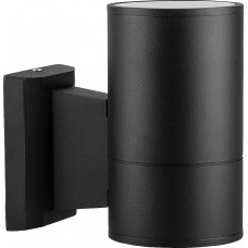 Светильник садово-парковый Feron DH0701, на стену вверх,  E27 230V, черный 06296 Светильник садово-парковый Feron DH0701, на стену вверх,  E27 230V, черный 06296