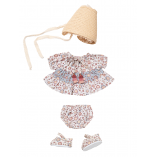 Богемный комплект с юбкой M (с туфлями, шляпой) Богемный комплект с юбкой M (с туфлями, шляпой)