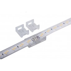 Соединитель для светодиодной ленты 220V LS705 (5730), LD502. Упаковка (10 шт) FERON 23388 Соединитель для светодиодной ленты 220V LS705 (5730), LD502. Упаковка (10 шт) FERON 23388