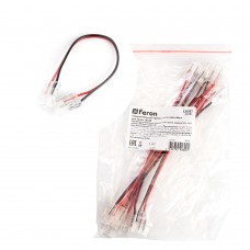 Соединительный провод лента-лента 10мм для ленты COB LS530, LD197. Упаковка (5 шт) FERON 48281 Соединительный провод лента-лента 10мм для ленты COB LS530, LD197. Упаковка (5 шт) FERON 48281