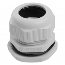 Сальник PG36 диаметр проводника 22-32 мм STEKKER, IP54, серый (DIY упаковка 1 шт) (без мембраны) 49383 Сальник PG36 диаметр проводника 22-32 мм STEKKER, IP54, серый (DIY упаковка 1 шт) (без мембраны) 49383