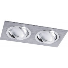 Светильник встраиваемый Feron DL2802 потолочный MR16 G5.3 хром 32642 Светильник встраиваемый Feron DL2802 потолочный MR16 G5.3 хром 32642