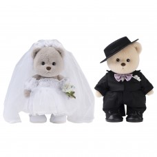 Lina Медведь Романтическая серия пара (мужчина+женщина) с костюмом M (±30 см) Lina Медведь Романтическая серия пара (мужчина+женщина) с костюмом M (±30 см)