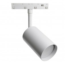 Светильник Feron AL116 трековый магнитный под лампу GU10 230В, белый 48724 Светильник Feron AL116 трековый магнитный под лампу GU10 230В, белый 48724