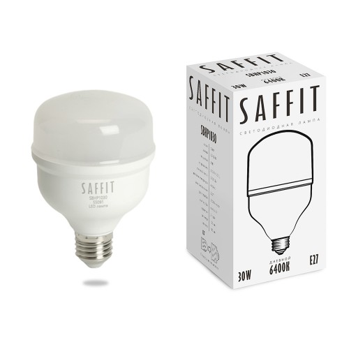 Лампа светодиодная SAFFIT SBHP1030 E27 30W 230V 6400K