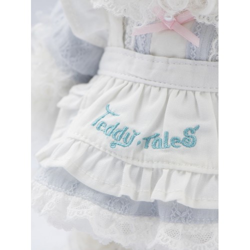 Lina Щенок Бишон белый S (±20 см) Маршмелоу в наряде для чаепития Lina Щенок Бишон белый S (±20 см) Маршмелоу в наряде для чаепития