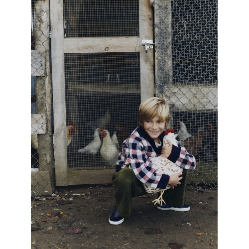 Фигурная интерьерная подушка Курочка 36*35*11 Фигурная интерьерная подушка Курочка 36*35*11