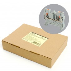 Зажим пружинный, 2-проводной проходной ЗНИ - 2,5 ,JXB PT 2,5, серый LD572-1-25. Упаковка (100 шт) STEKKER 49241 Зажим пружинный, 2-проводной проходной ЗНИ - 2,5 ,JXB PT 2,5, серый LD572-1-25. Упаковка (100 шт) STEKKER 49241