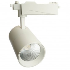 Светодиодный светильник Feron AL103 трековый однофазный на шинопровод 30W 4000K, 35 градусов, белый с индексом цветопередачи >90Ra серия TrueColor 48941 Светодиодный светильник Feron AL103 трековый однофазный на шинопровод 30W 4000K, 35 градусов, белый с индексом цветопередачи >90Ra серия TrueColor 48941