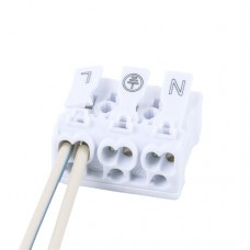 Клемма монтажная STEKKER, LD294-4003, для подключения фазных проводников, 3 контактные группы (3 ввода, 3 вывода на полюс) 39789 Клемма монтажная STEKKER, LD294-4003, для подключения фазных проводников, 3 контактные группы (3 ввода, 3 вывода на полюс) 39789