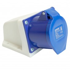 Розетка стационарная ST-123 32А 220В 2P+PE IP44, RST32-123-44, RST32-123-44, Stekker 49433 Розетка стационарная ST-123 32А 220В 2P+PE IP44, RST32-123-44, RST32-123-44, Stekker 49433