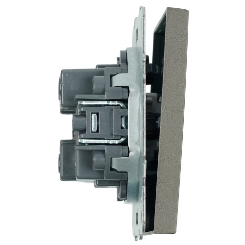 Выключатель 1-клавишный (механизм), STEKKER, 250В, 10А, серия Эмили, RSW10-5103-09, антрацит, soft touch 49917 Выключатель 1-клавишный (механизм), STEKKER, 250В, 10А, серия Эмили, RSW10-5103-09, антрацит, soft touch 49917