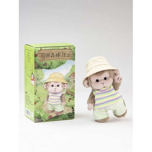 Авторская мягкая игрушка Lina Секретный бокс размер S (±15 см) Авторская мягкая игрушка Lina Секретный бокс размер S (±15 см)