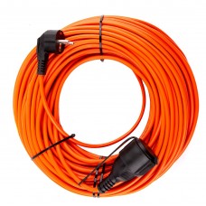 STD08-21-50 Удлинитель-шнур 1-местный ПВС б/з 2*1,5мм2, IP54, 50м, 16А, серия Standart STEKKER 50342